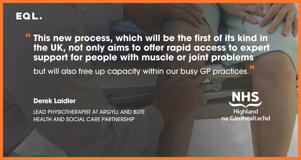 EQL_AI's tweet image. Our UK-first partnership with Argyll &amp;amp; Bute HSCP has expanded!

We’re introducing a new digital MSK pathway, giving patients:

🔹 24/7 access to tailored care
🔹 Direct referral to local NHS physio 
🔹 Digital + in-person care for better outcomes

📖: siliconscotland.news/nhs-scotland-o…