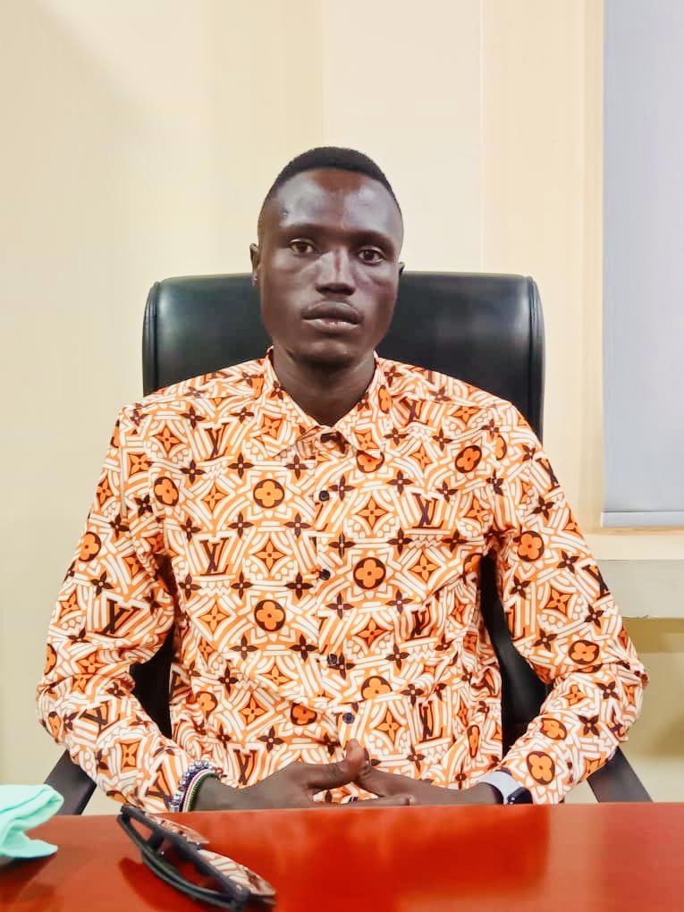 MLoruba's tweet photo. Thursday, September 18,2025, we met and congratulated the first deputy Speaker,Rt.Hon.Ambrose  Lomin Pitia on his appointment as the first deputy Speaker of Revitalized Transitional National Legislative Assembly. https://t.co/zEcL7jDr1K
