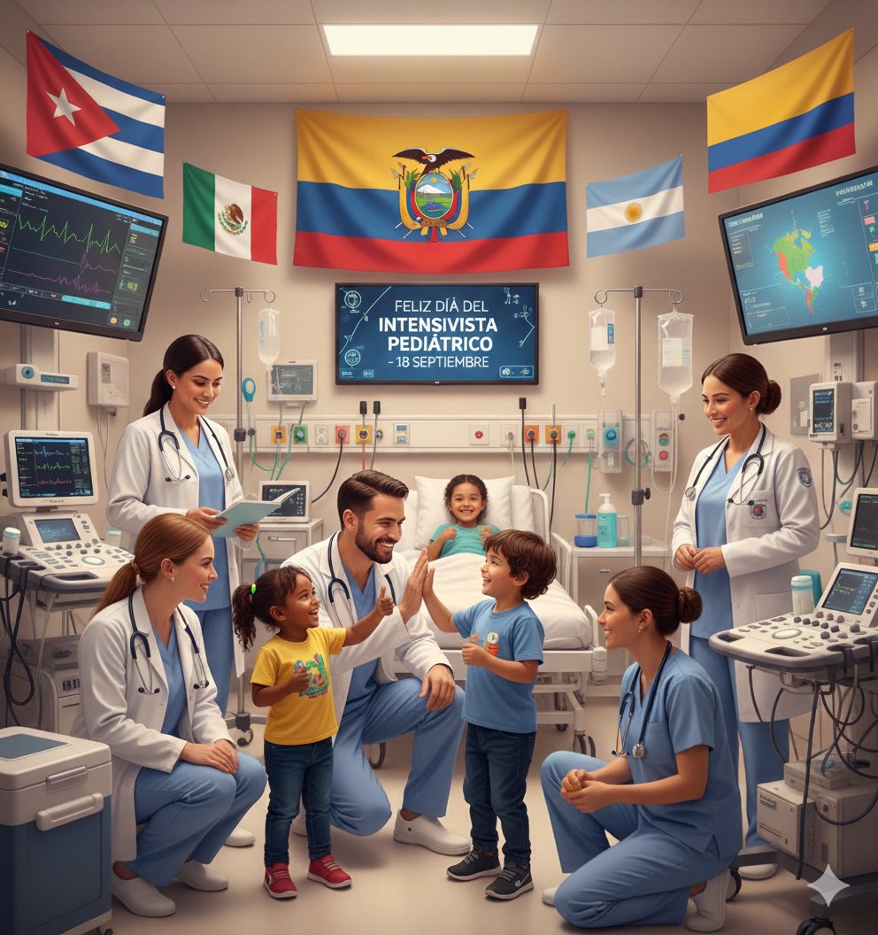 Feliz día del Intensivista Pediátrico