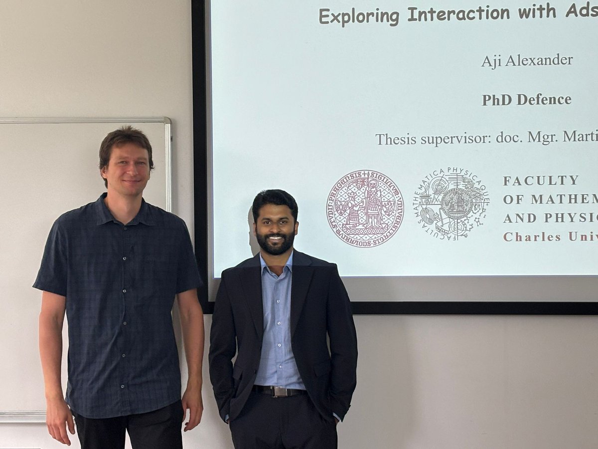 Katedra fyziky povrchů a plazmatu MFF UK tweet media