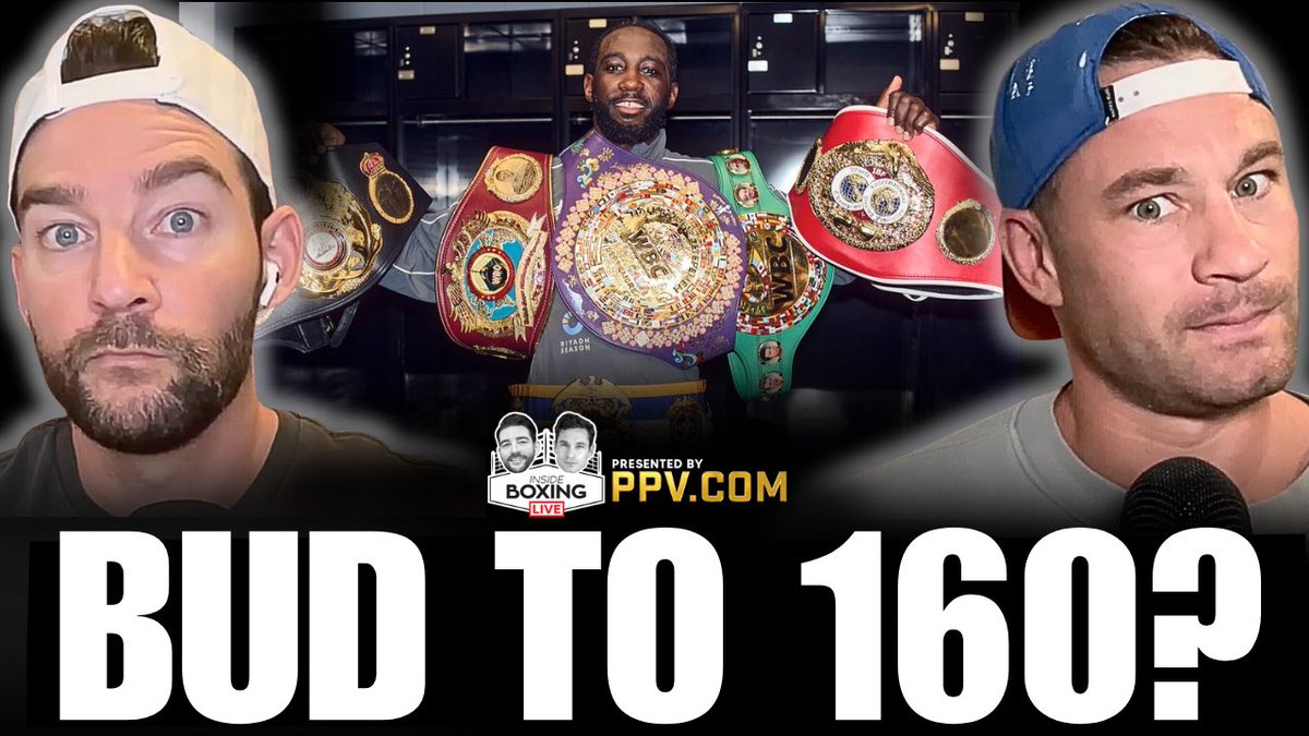DanCanobbio's tweet image. ‼️ NEW Inside Boxing Live
• Crawford to 160 for more history
• Can Canelo be champ again?
• Inoue is getting even better
youtu.be/7M5GXE0NZuI