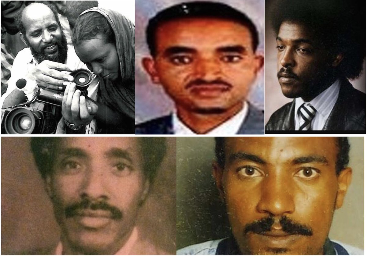24 YEARS AGO TODAY, #Eritrea shut down all independent media.

In the weeks that followed, authorities rounded up journalists, disappearing them into secret prisons.

cpj.org/2011/09/when-e…

On this grim anniversary, <a href="/pressfreedom/">Committee to Protect Journalists</a> reiterates its call for Eritrean authorities to
