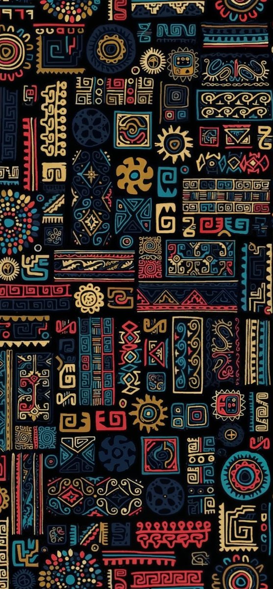 Aztec Pattern Background ᝰ