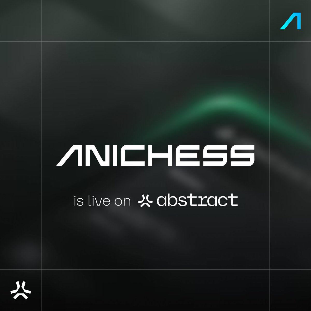 Anichess is live on <a href="/AbstractChain/">Abstract</a> .
You can now sign in with your Abstract Global Wallet.

M8 claims with real utility coming soon.

To celebrate, 100 lucky players who connect via AGW and play a match in the next 24h will get 100 M8.

Play now → anichess.com