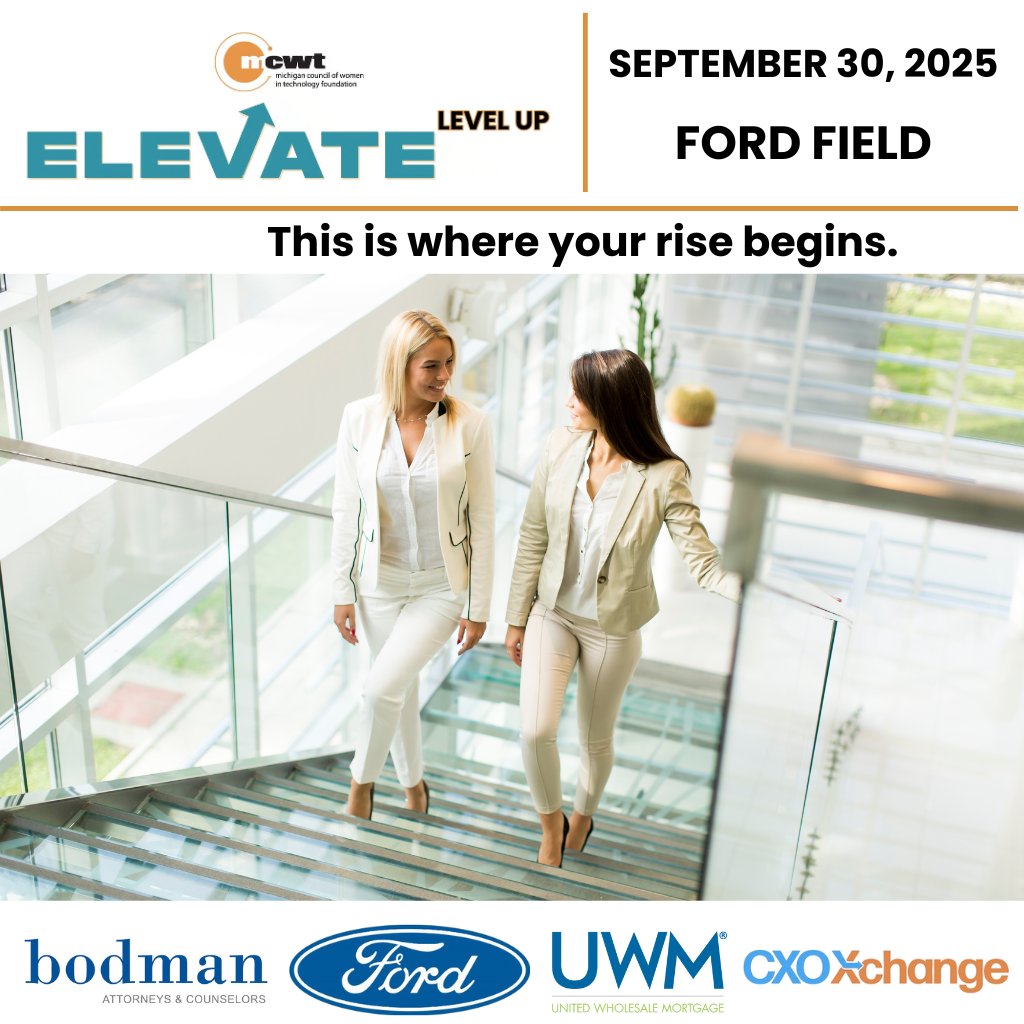 MCWT's tweet image. Are you ready to bet on yourself? 
Six months. Six powerful modules. One extraordinary journey.  ELEVATE LEVEL UP combines executive coaching, peer circles, group coaching, and strategic workshops to help women accelerate their careers. 
mcwt.app.neoncrm.com/np/clients/mcw…