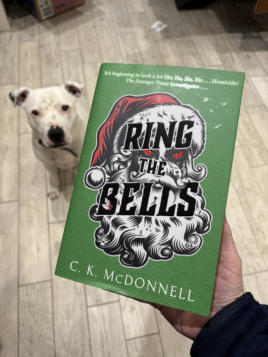 Caimh's tweet image. Some bloody exciting post this morning! Hardback baby! Not long until release day now!  Stranger Times 5.