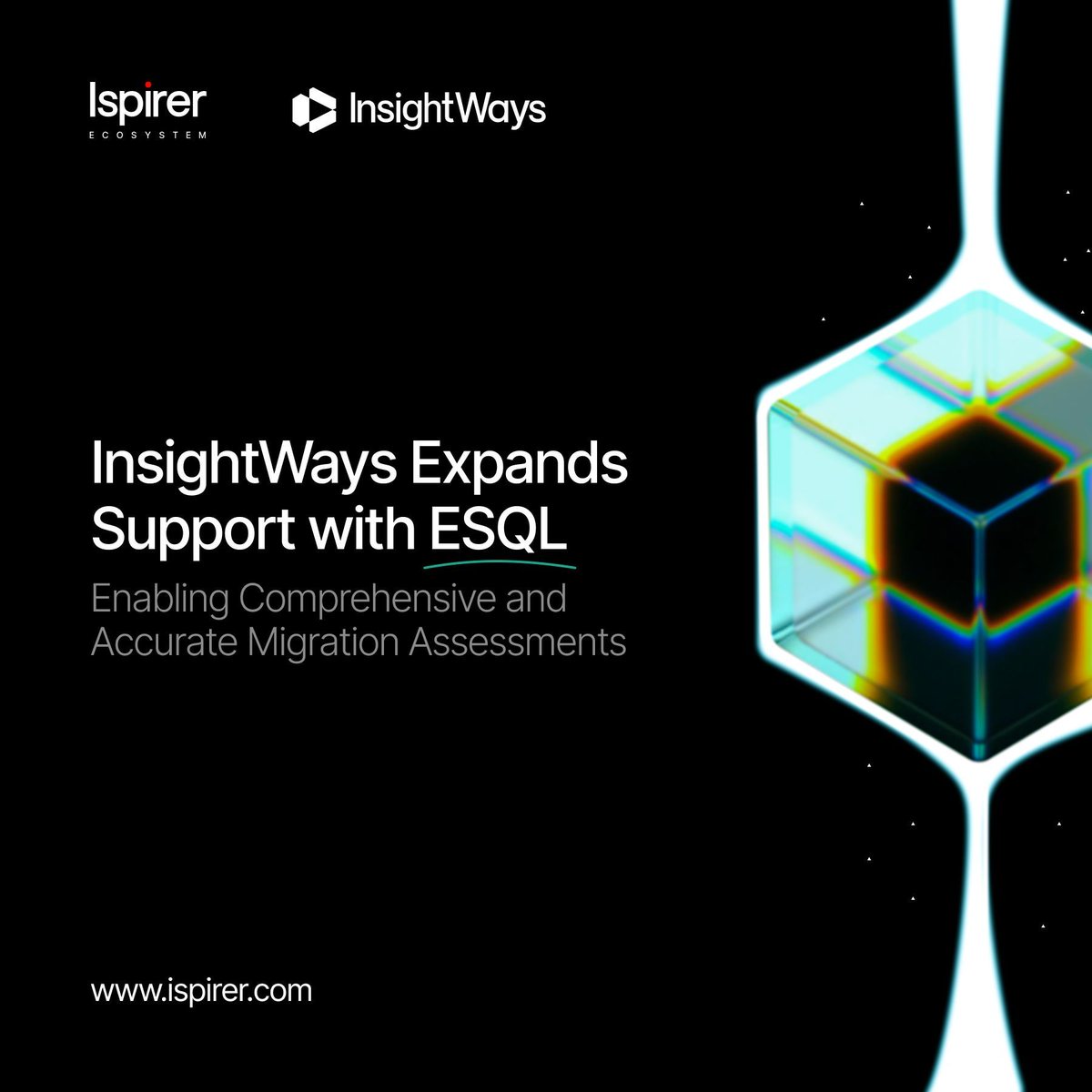 IspirerSystems's tweet image. 🎉 InsightWays now supports Embedded SQL for migration assessments. Get a detailed breakdown of database-dependent code, conversion rate analysis, and suggestions for manual corrections.

More: buff.ly/yaLFS77 

#ESQL #ESQLMigration #EmbeddedSQL #InsightWays #Ispirer