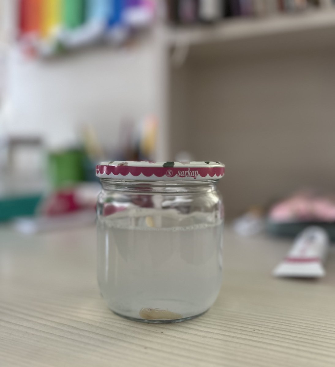 Kavanoz bıraktığım klinik sadece 1 tane diş koymuş 1 tane🥲 (hayat bitti)