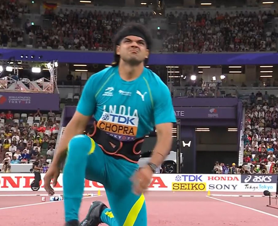 nandantwts's tweet image. It’s tough to witness the Downfall of  legendary Neeraj Chopra 💔
#javalin #neerajachopra