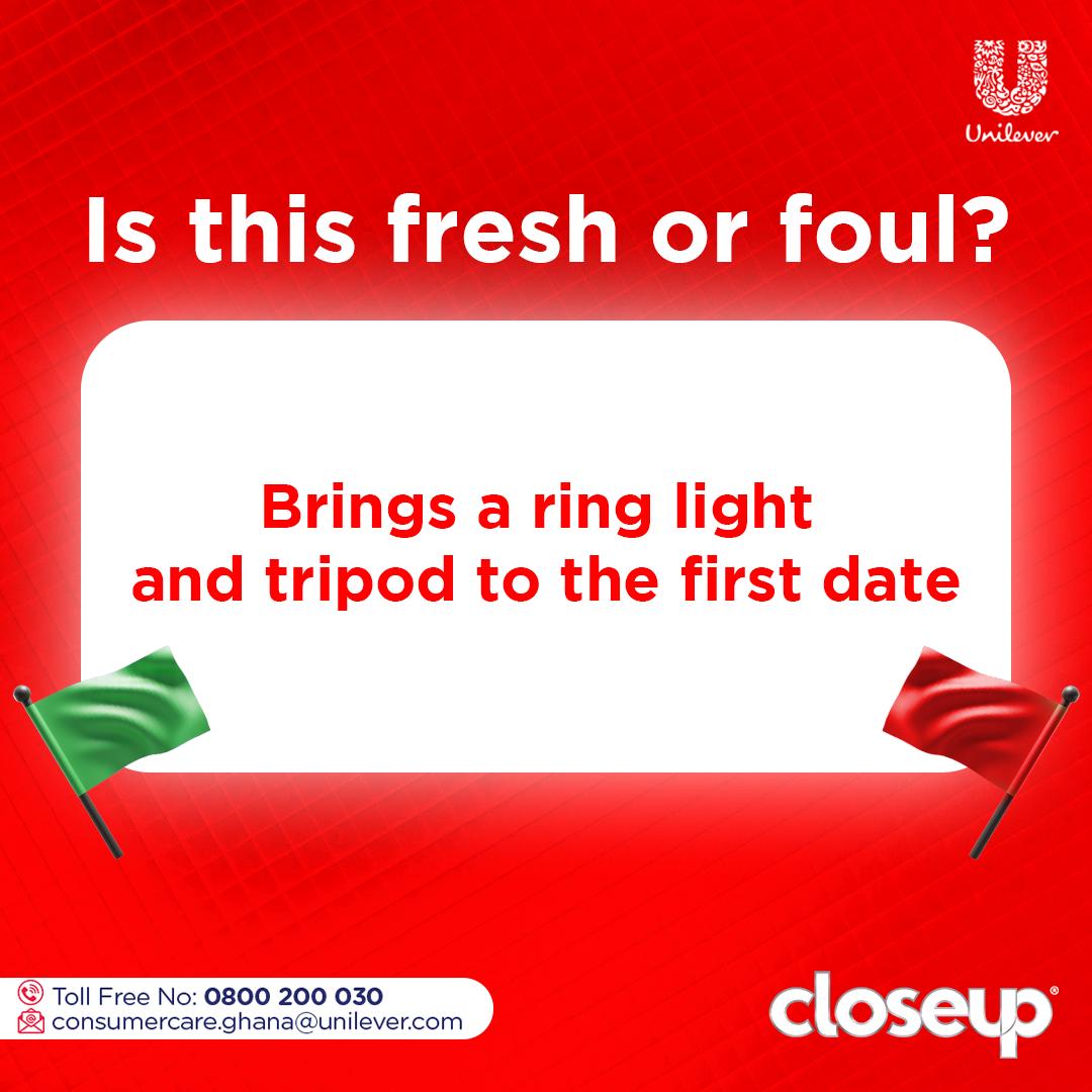 Tell Us in the comments below.

Consumer care line: Toll-free (0800200030)  
Email: (Consumercare.Ghana@unilever.com)
  
#closeup #CloseupConfidenceBoosterPlaylist