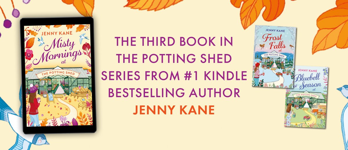 Jenny Kane (@jennykaneauthor) on Twitter photo MISTY MORNINGS AT THE POTTING SHED
"...Such a comforting read with the most wonderful Autumn vibes..."
amazon.co.uk/Misty-Mornings…
#series #thepottingshed #feelgood #trilogy #Devon #Autumn
<a href="/AriaFiction/">Aria Fiction</a> MISTY MORNINGS AT THE POTTING SHED
"...Such a comforting read with the most wonderful Autumn vibes..."
amazon.co.uk/Misty-Mornings…
#series #thepottingshed #feelgood #trilogy #Devon #Autumn
<a href="/AriaFiction/">Aria Fiction</a>