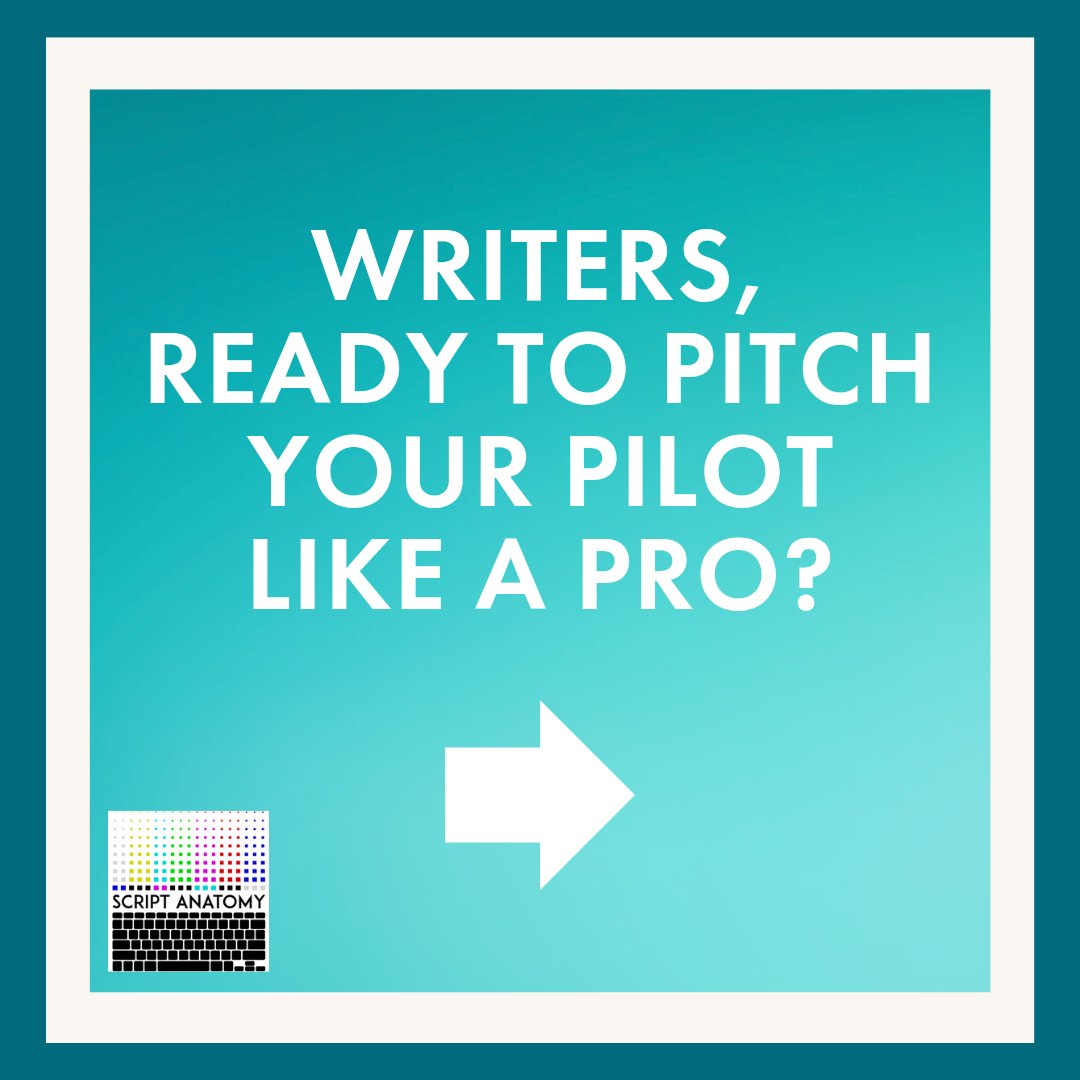 ScriptAnatomy's tweet image. In Pilot Pitch Lab with Lindsay Gelfand, you’ll learn to transform your pilot into a verbal pitch that’s sharp, confident, and impossible to ignore.  ✍️ Limited spots — apply now via the link in bio!