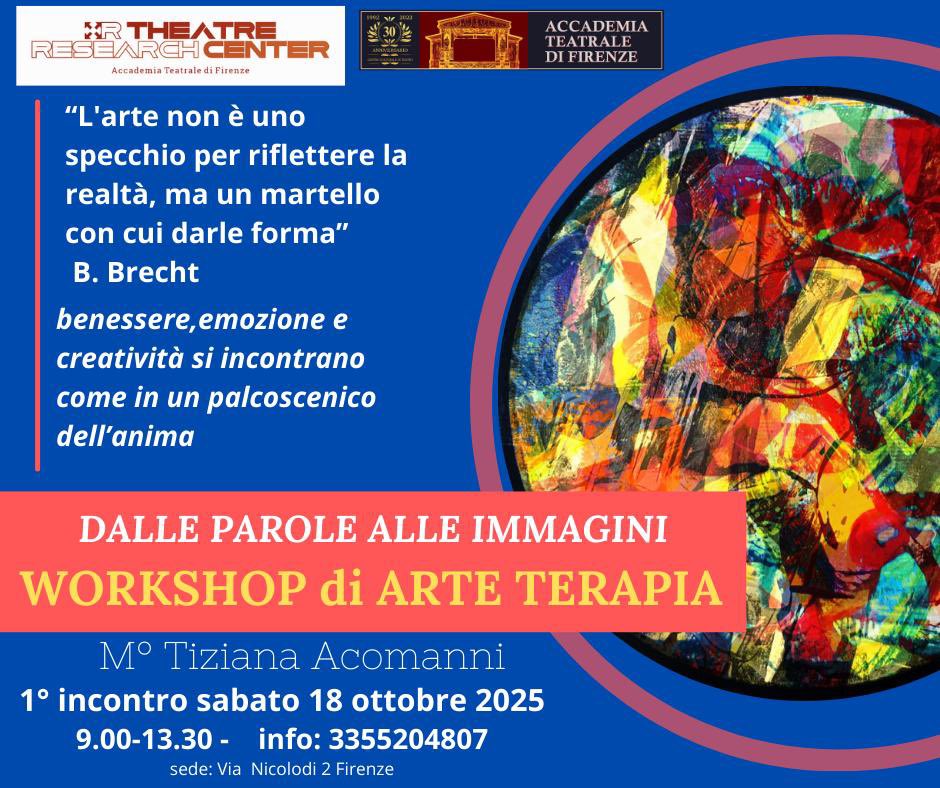 Workshop di Arte terapia (DALLE PAROLE ALLE IMMAGINI ) per tutti anche chi non ha mai disegnato o dipinto un percorso che fa bene ❤️