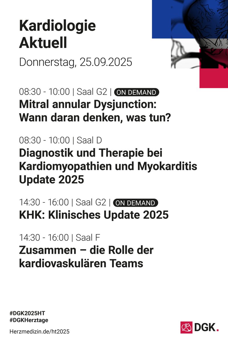 Deutsche Gesellschaft für Kardiologie tweet media