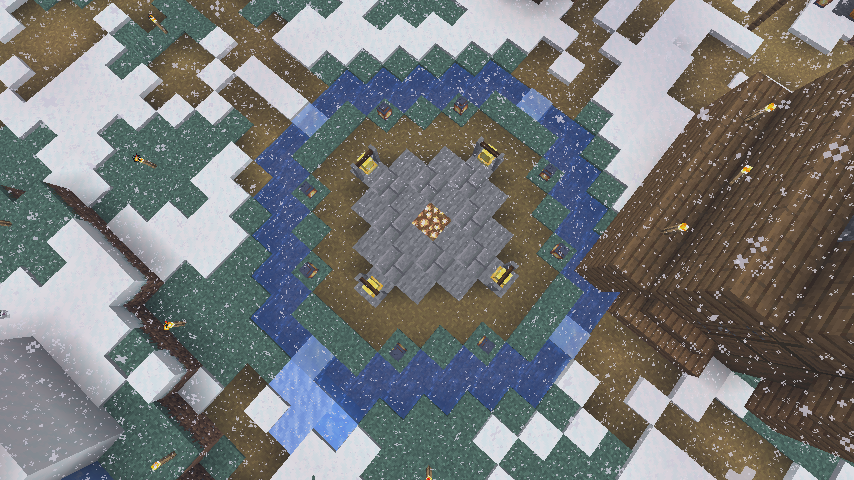mikan3_e's tweet photo. 個人的なマイクラあるある。
サバイバルでおしゃれ建築をしたい。
色々迷う。
皆のおしゃれ建築を色々みる。
脱線する。
進まないw　←今ココwww

理想のおしゃれ建築は諦めて、
今できる限りのおしゃれ建築へ！
っていう考えに早く移行できるようになりたい…w https://t.co/boyWKIhz3I