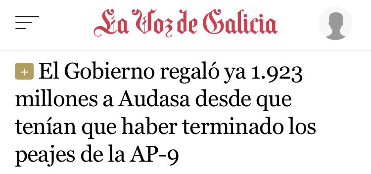 VinculeiroO's tweet image. Home, postos a usar o verbo “regalar”, Haberá q dicir q o regalo foi prorrogar 48 anos a AP9 tras vendela a Sacyr-Vallehermoso. Empresa q a cambio regalou millóns de € de financiación ó PP.  É só unha pequena parte da Gurtel.
🤷🏻♂️🤷🏻♂️🤷🏻♂️