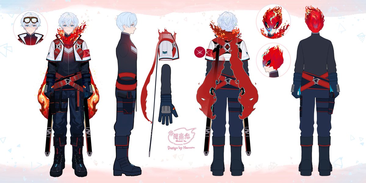 .˚⊹⁺‧┈┈┈┈┈┈┈┈┈┈‧⁺ ⊹˚. 

    #立ち絵公開 ＆ #三面図公開

.˚⊹⁺‧┈┈┈┈┈┈┈┈┈┈‧⁺ ⊹˚. 

僕が来たからもう大丈夫！
歌で君の笑顔を守りに来たヒーロー系Vsinger 陽南 悠.ᐟ

総合 : #悠Tube
 FA : #えーゆう
FN : #隣人

#Vtuber準備中 

製作者はスレッド内記載