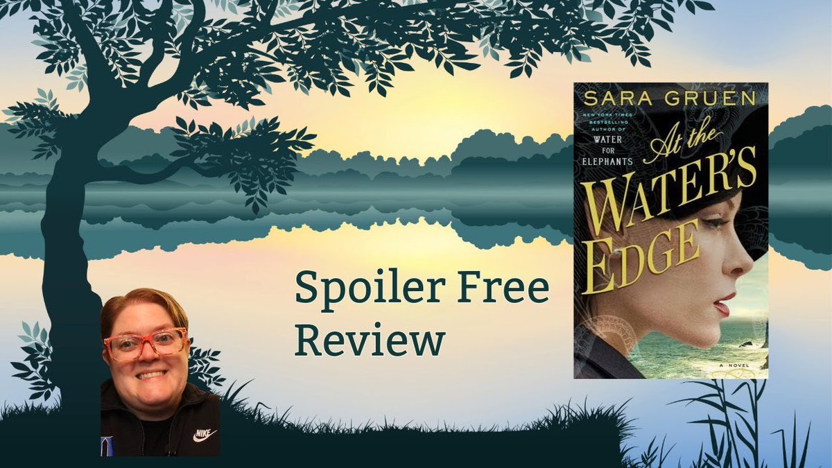 Today's video is a spoiler free review of At the Water's Edge by Sara Gruen - youtu.be/jrI90yTOpwM