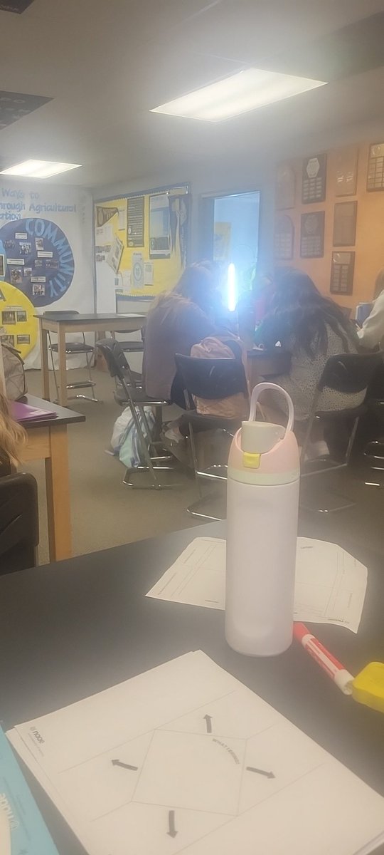 FFAMcCook's tweet image. Second group of students to start the challenge. #TeachAg  Day