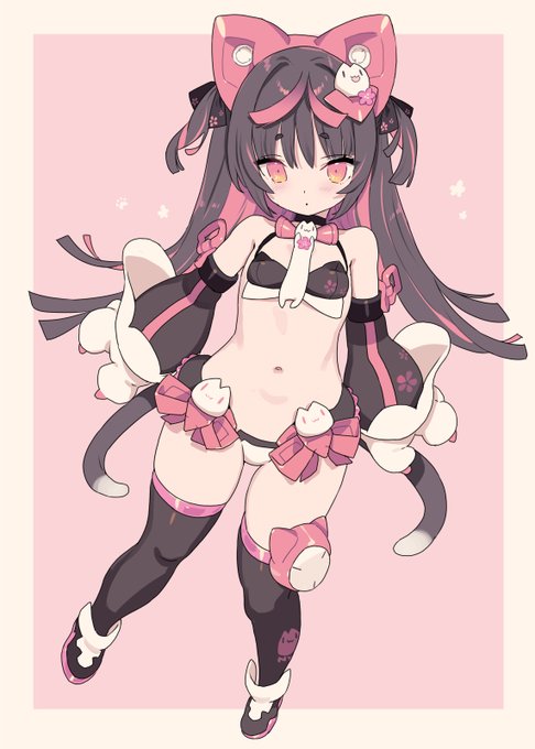 苗ちゃんハピバ!💐🐱🌸💐
去年はシルフィだったので今年はプニモフ猫又🐾 