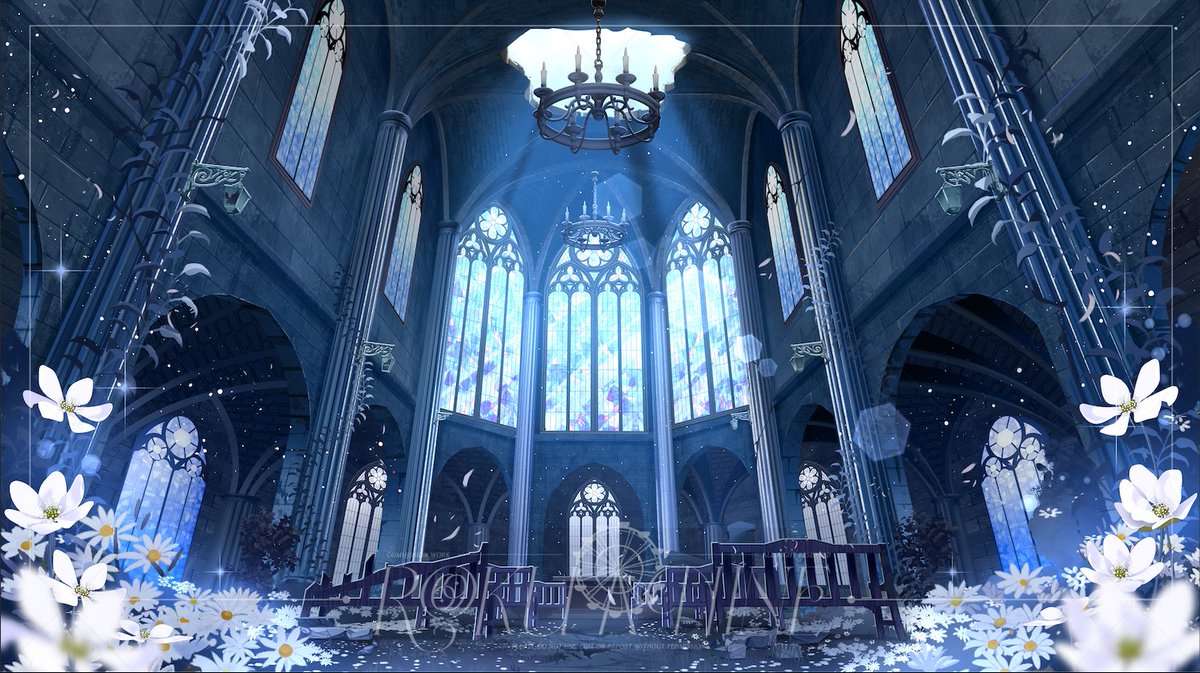 RokuNines's tweet image. Look how whimsical this turned out 🥺✨ 

A church background for @.healkaia
thank you for comms me