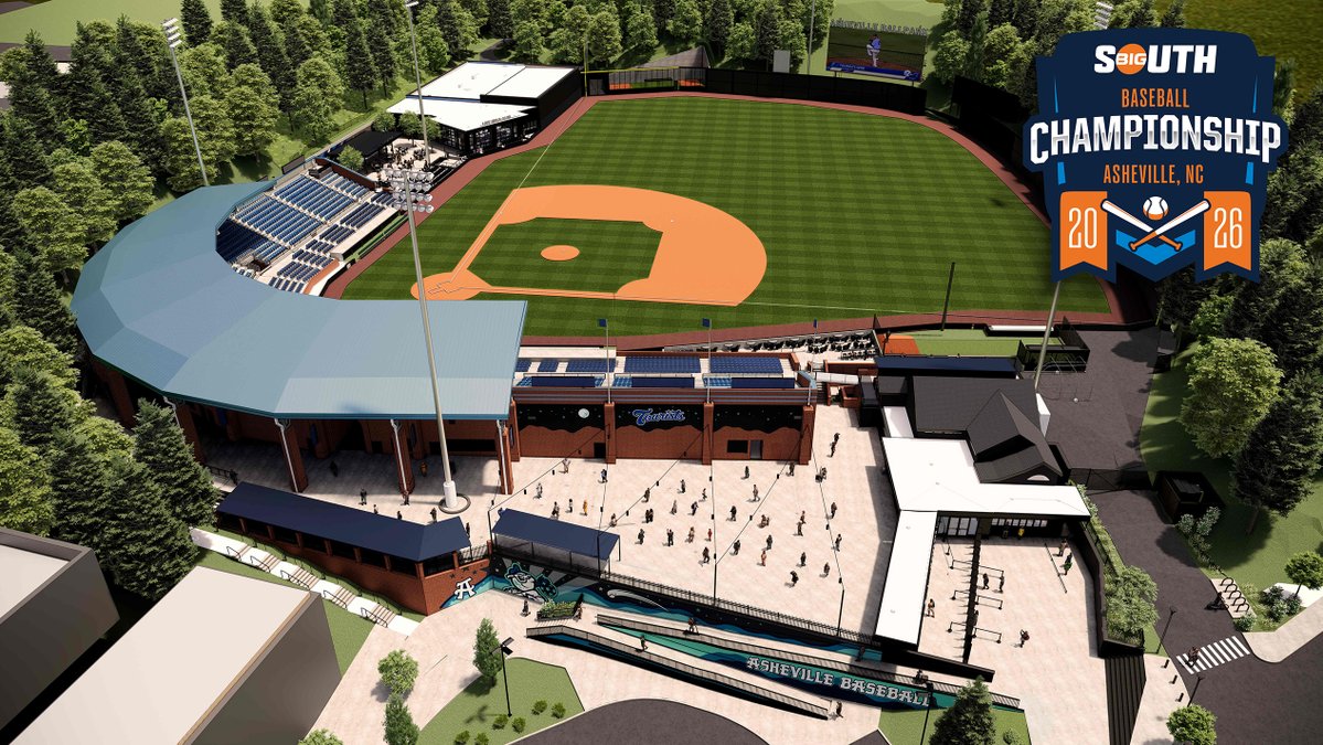 Big South Conference (@bigsouthsports) on Twitter photo Baseball Home in the Mountains ⚾️⛰️
Asheville's historic McCormick Field will host the Big South Baseball Championship! 🏆
RELEASE: bit.ly/47J42X8 | #BigSouthBase Baseball Home in the Mountains ⚾️⛰️
Asheville's historic McCormick Field will host the Big South Baseball Championship! 🏆
RELEASE: bit.ly/47J42X8 | #BigSouthBase