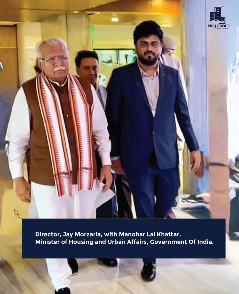 Vraj Group tweet media