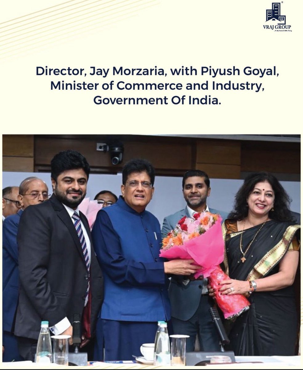 Vraj Group tweet media