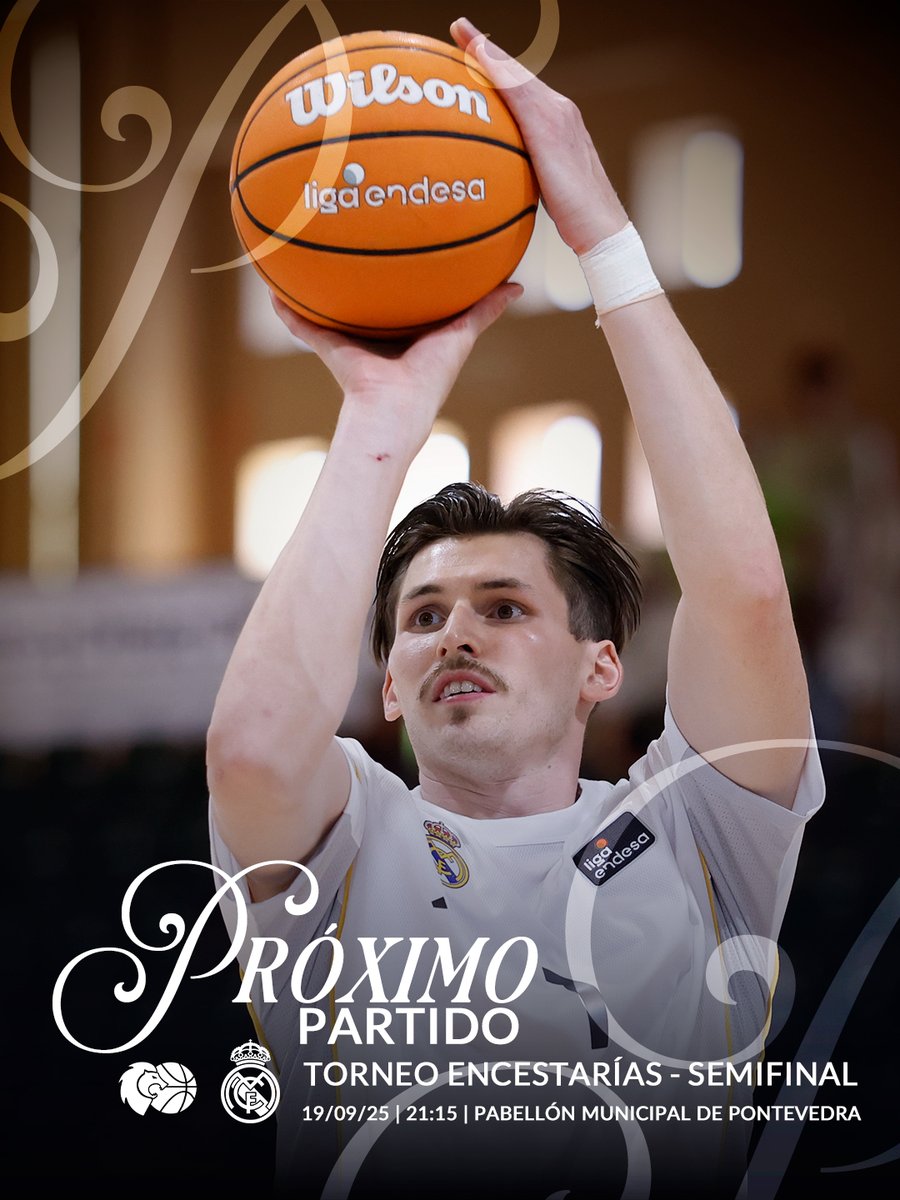 RMBaloncesto's tweet photo. ⏩ PRÓXIMO PARTIDO
🆚 @CBBreogan
🗓️ 19/09 | 21:15 CEST https://t.co/DiROJeq0i0