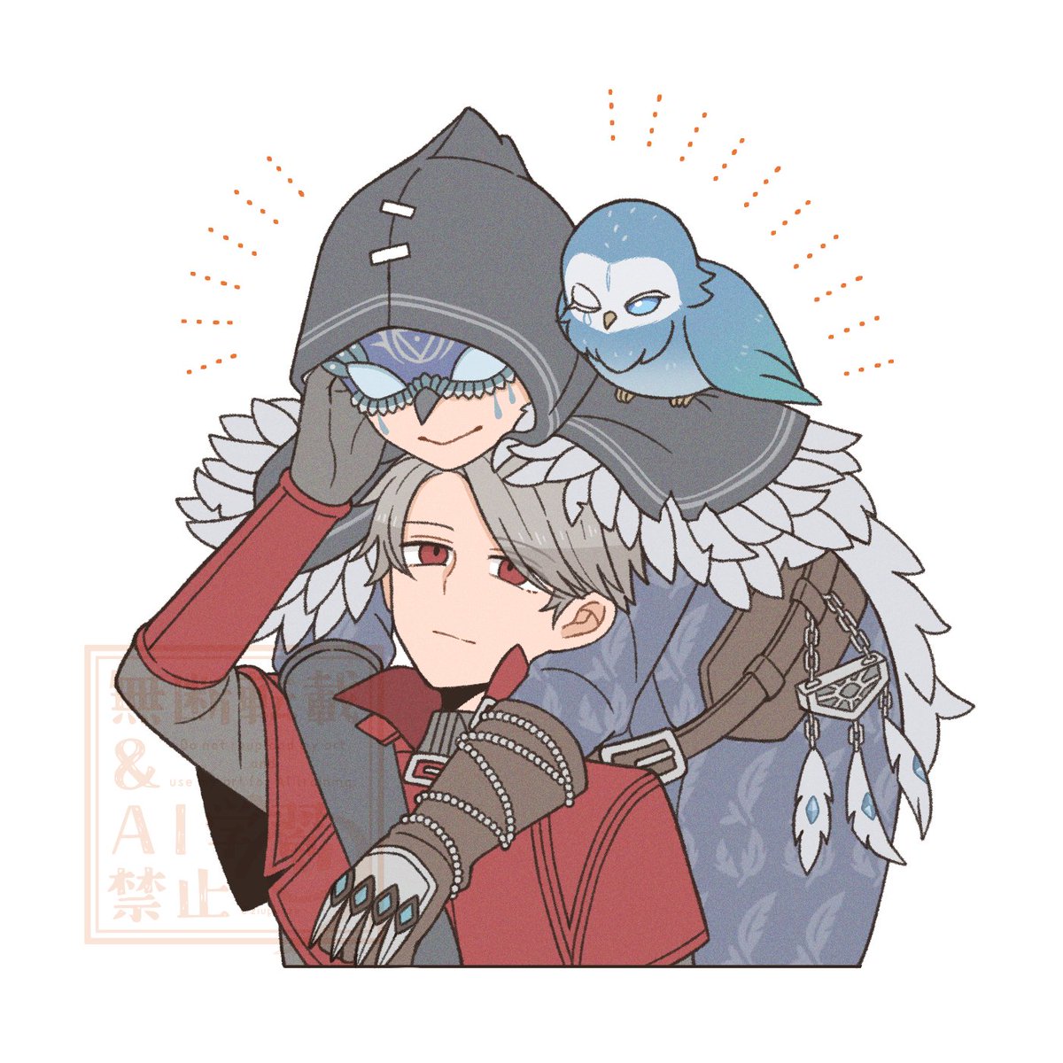 ziuponzu's tweet photo. ヤコとエクのらくがき。距離近。
(※捏造と性癖の煮凝り  notカプ) https://t.co/q9wMYL3sif