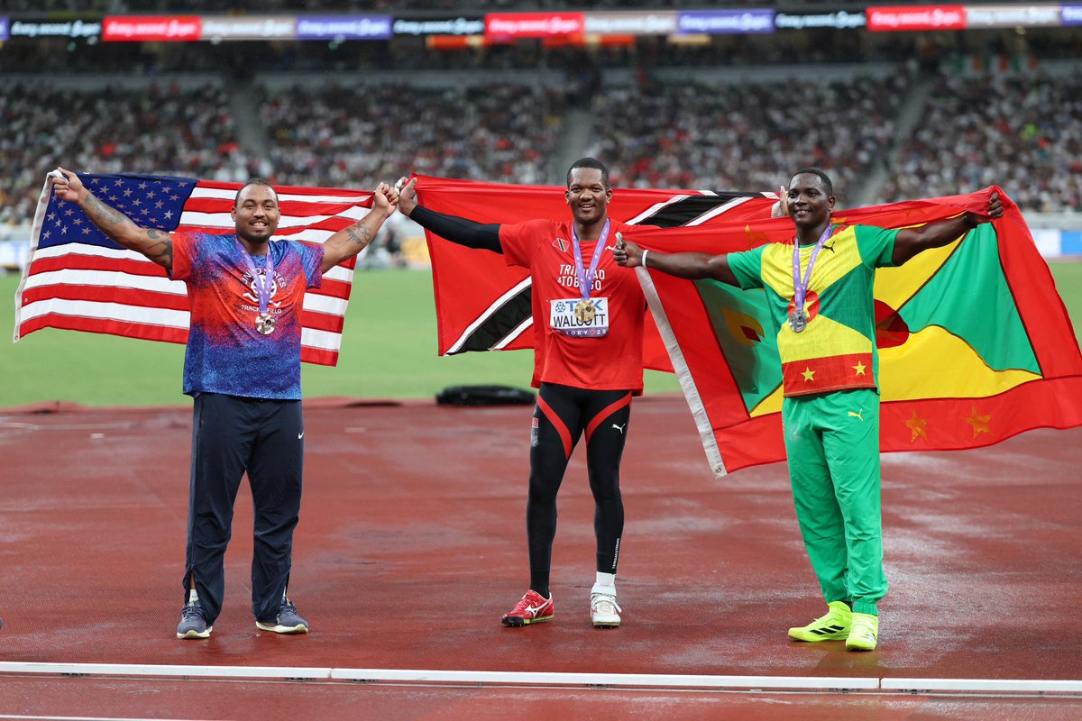 What a journey. What a comeback. A true champion who continues to inspire Trinidad and Tobago and the world. 🙌🏽
🇹🇹🇹🇹🇹🇹🇹🇹🇹🇹🇹🇹🇹🇹🇹🇹🇹🇹🥇🥇🥇🥇
🎉🎉🎉Congratulations, Keshorn — you’ve given us all a reason to stand taller and prouder today. ❤️🤍🖤 🥇🌍
@goldenwalcott <a href="/naaa/">清野 綾香</a>.t.t