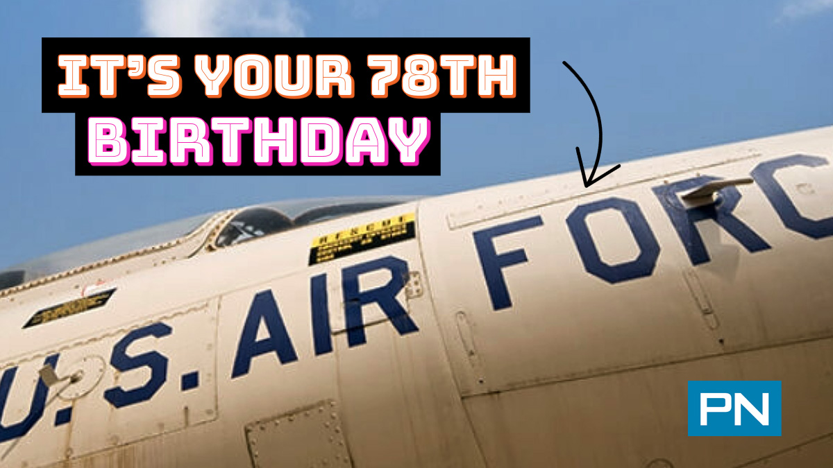 PNMagazine's tweet image. Join the PN Online staff as we celebrate 78 years of the @usairforce!  Happy birthday to all who have served and continue to serve. Aim High, Fly - Fight - Win!
#PNO2025 #USAF78 #AirForceBirthday2025