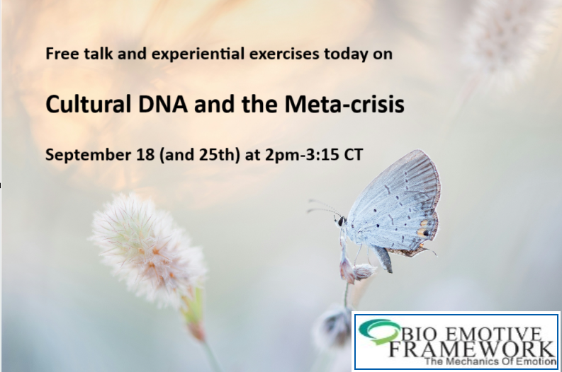 DougTataryn's tweet image. Signup link in the first comment

#Metacrisis #CulturalDNA #FutureOfHumanity