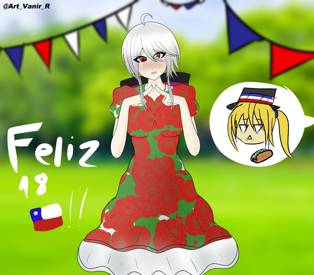 Dibujito pal 18, pásenla bien, si maneja no conduce, feliz 18 por la rectm
#YowaneHaku #AkitaNeru #弱音ハク #亞北ネル #Vocaloid #Fanloid #Fanart