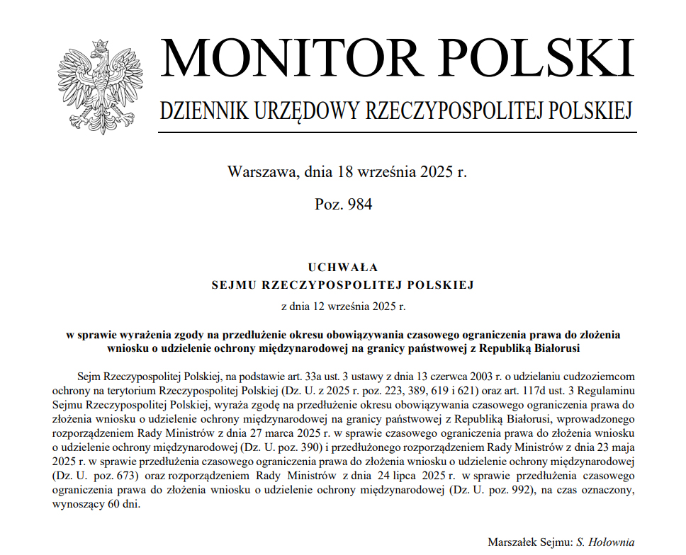 Dziennik Urzędowy RP „Monitor Polski” tweet media