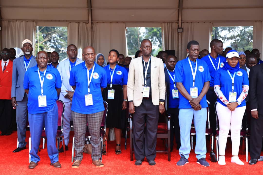 rachealsky1's tweet photo. President @KagutaMuseveni has officially opened the #IPODSummit at Kololo Grounds in his role as IPOD Chair.

Welcomed by Speaker @AnitahAmong, SG @TodwongR, and leaders of IPOD parties — all united under the theme “Together for a Peaceful &amp; Sustainable Uganda" https://t.co/Cg5dHf6JQ7