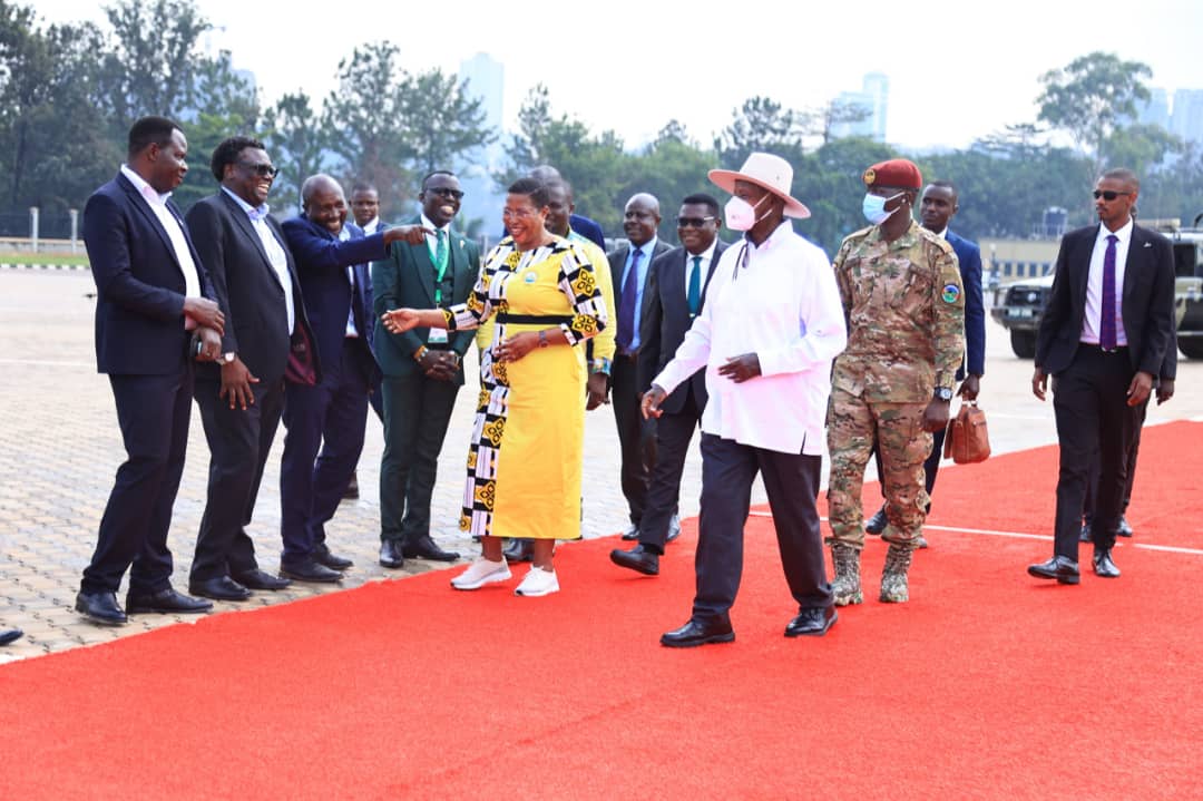 rachealsky1's tweet photo. President @KagutaMuseveni has officially opened the #IPODSummit at Kololo Grounds in his role as IPOD Chair.

Welcomed by Speaker @AnitahAmong, SG @TodwongR, and leaders of IPOD parties — all united under the theme “Together for a Peaceful &amp; Sustainable Uganda" https://t.co/Cg5dHf6JQ7