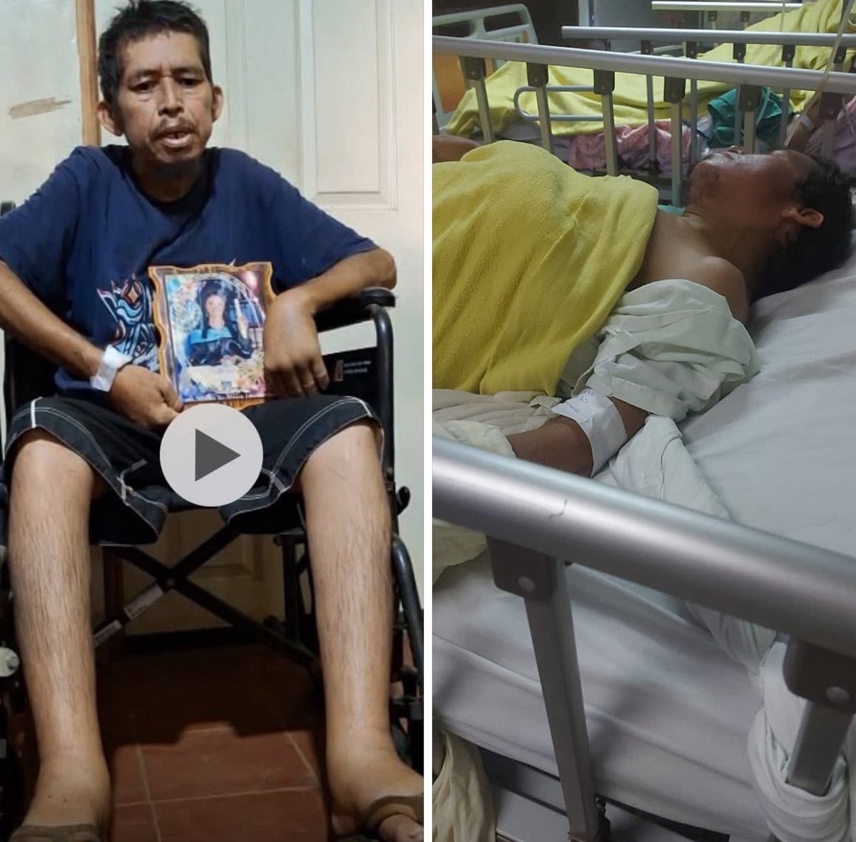 “Don José Ismael Márquez ha FALLECIDO.
Originario de Jiquilisco, Usulután, en su video subido el 6 de septiembre pidió que el gobierno le permitiera ver a su hija por última vez. La joven que está injustamente detenida, desde 2022. Nueve días después de su súplica al presidente