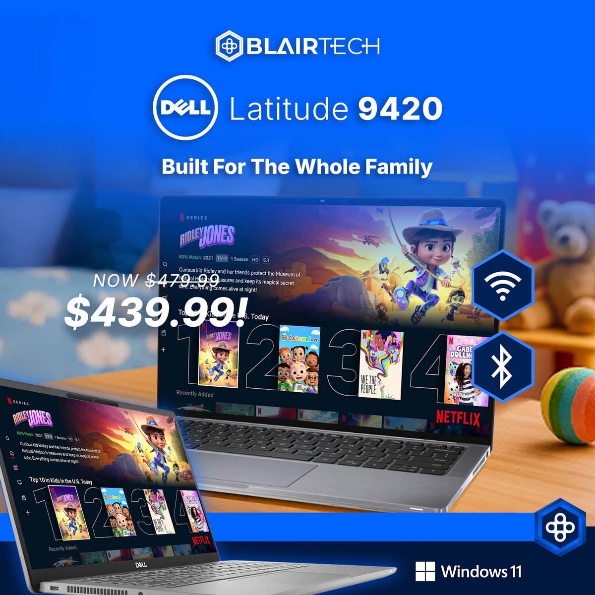 BlairTechKY's tweet photo. The Dell Latitude 9420 is designed to deliver smooth performance and with a sharp 14” display and generous 512GB storage, you’ll have all the speed and space you need 💻 Take advantage of this deal before it’s gone! 🔥

👉 https://t.co/kNqsif9GAn https://t.co/a6TlCa2zxO