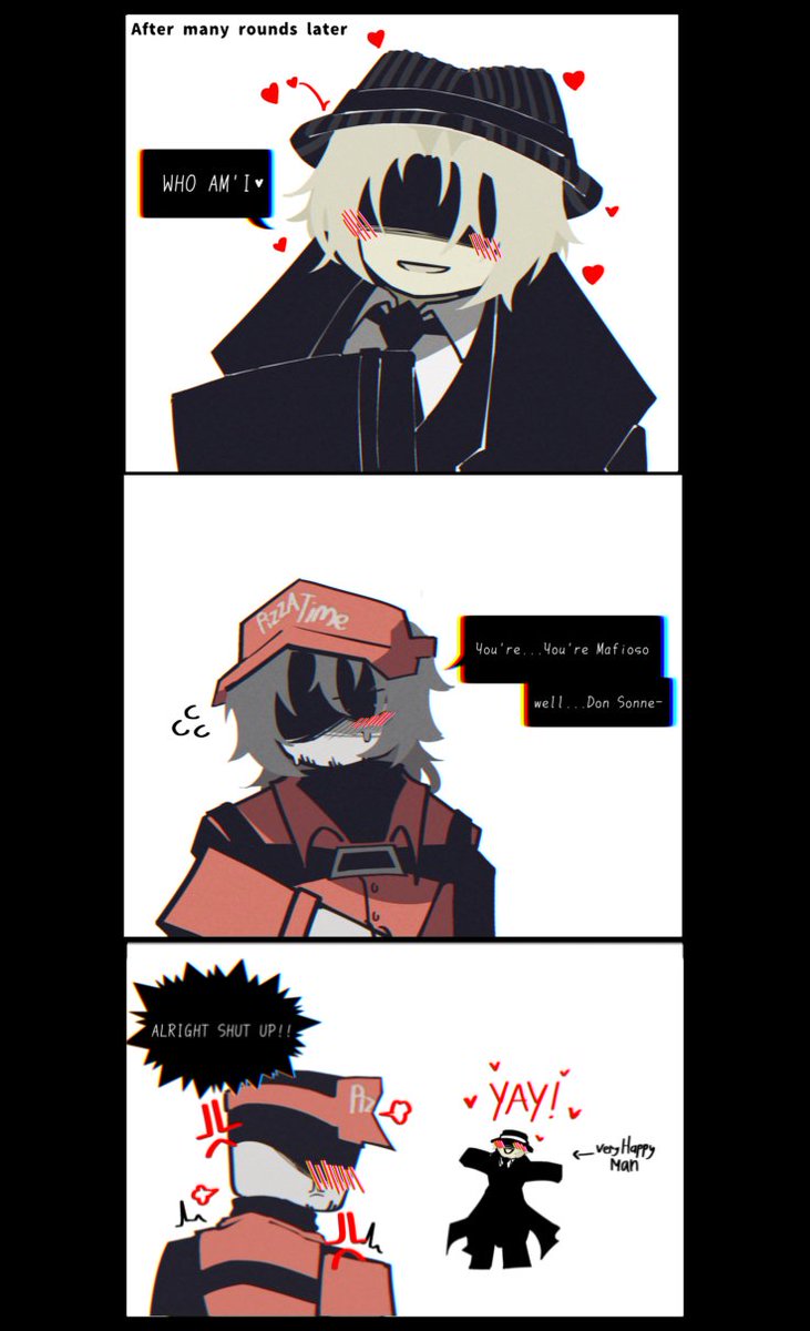 aUnhinged_Okami's tweet image. Misunderstanding
(Sorry if it&apos;s blurry to see) 
#forsaken #pizzagamebeta #souldebt