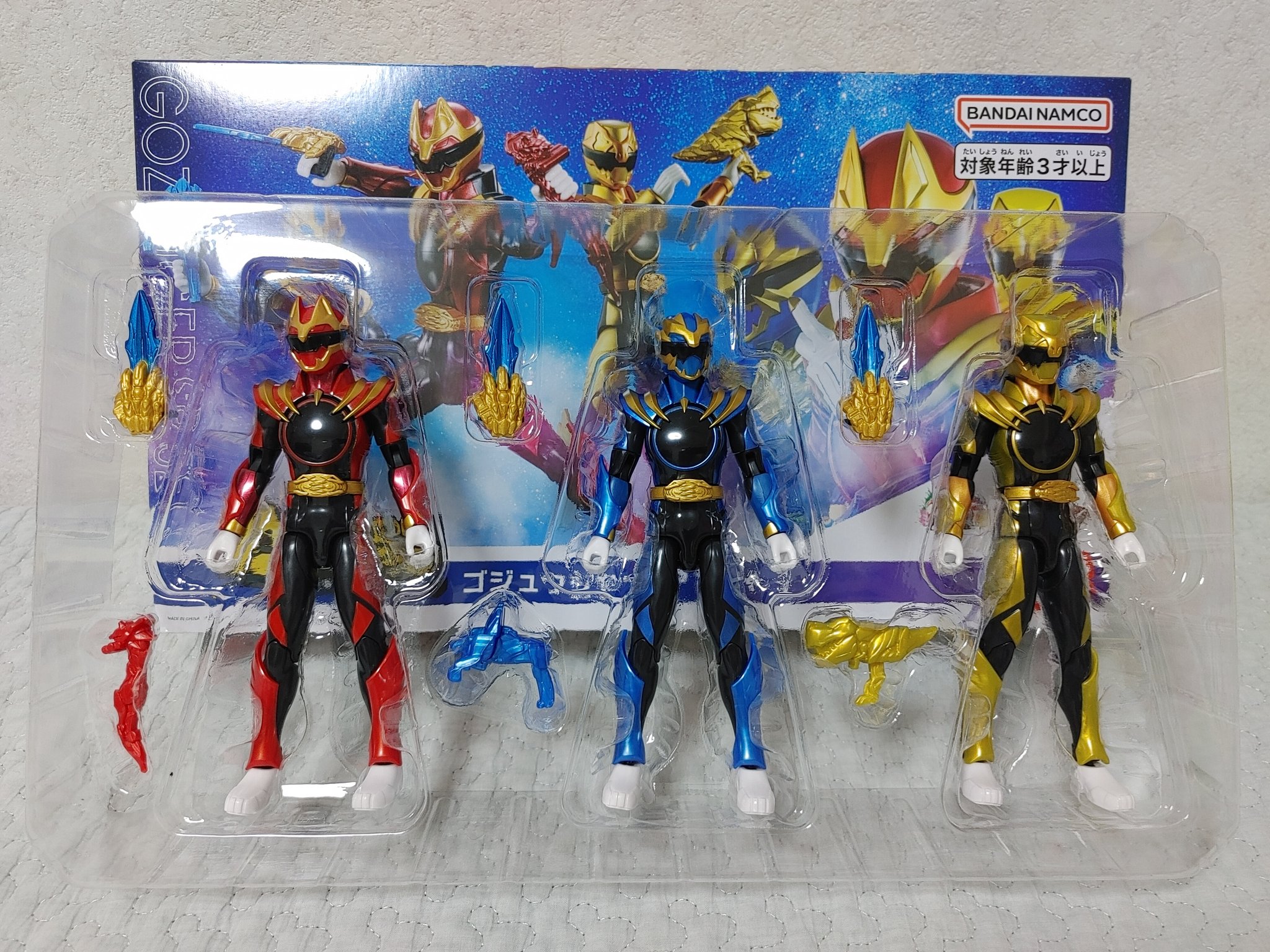 2種セット・アクションヒーロー ゴジュウジャー フィギュア 6体セット