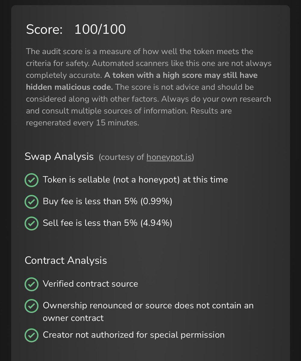 Bindex on Base (@bindex_base) on Twitter photo 📢CONTRACT RENOUNCED 📢
We changed our tax to 1% for buys, and 5% for sells. And we have also now renounced the contract. 
Initially we wanted to have flexibility to adapt and be dynamic. But we did not want red flags and a bad sniffer scores.
$BINDEX = Safu 
 #developments 📢CONTRACT RENOUNCED 📢
We changed our tax to 1% for buys, and 5% for sells. And we have also now renounced the contract. 
Initially we wanted to have flexibility to adapt and be dynamic. But we did not want red flags and a bad sniffer scores.
$BINDEX = Safu 
 #developments