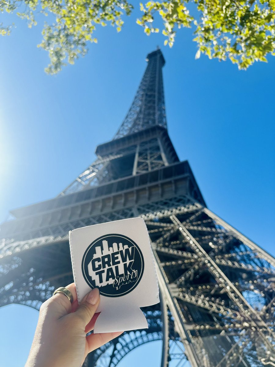 Crew Talk Out there in Paris! #crewtalkinthewild <a href="/Crewtalksports/">Crew Talk Sports</a>