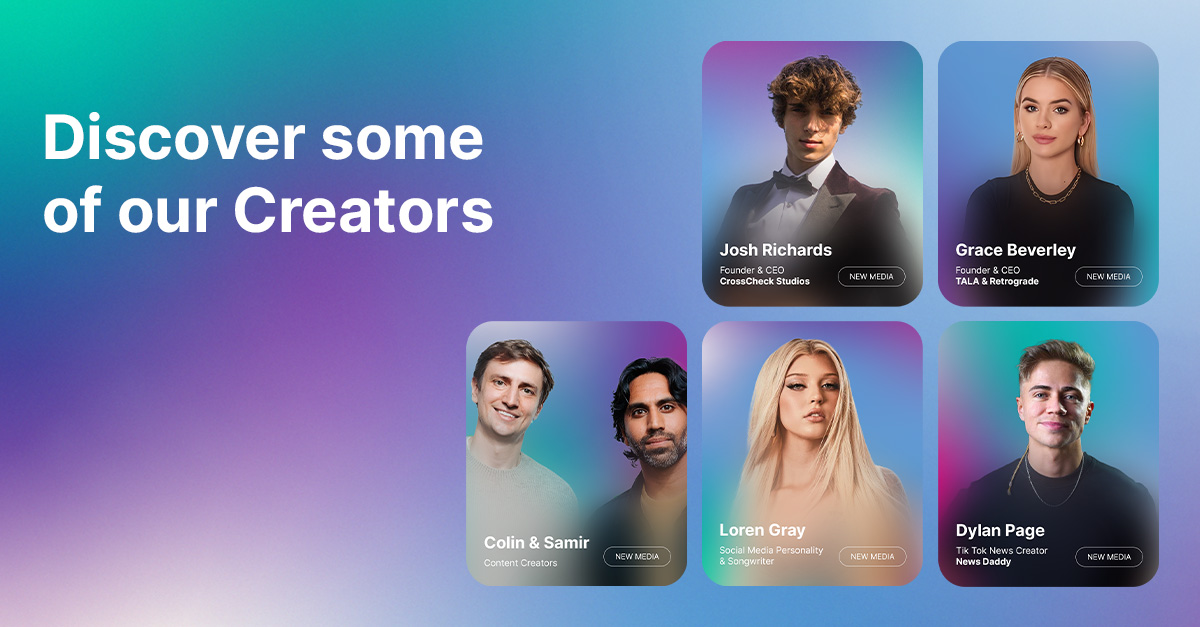 WebSummit's tweet image. The future of the creator economy is taking the stage at #WebSummit in Lisbon! 🎬
We're thrilled to have leading voices in the industry like @dylanpage910, Grace Beverley, @ColinandSamir, @iamlorengray, and @JoshRichards joining us this November.