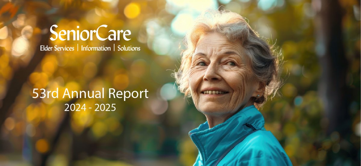SeniorCare's 53rd Annual Report for FY 2024-2025 is now available online at seniorcareinc.org/ar-2024-25/. (best viewed on full computer screen or landscape orientation on tablet)
