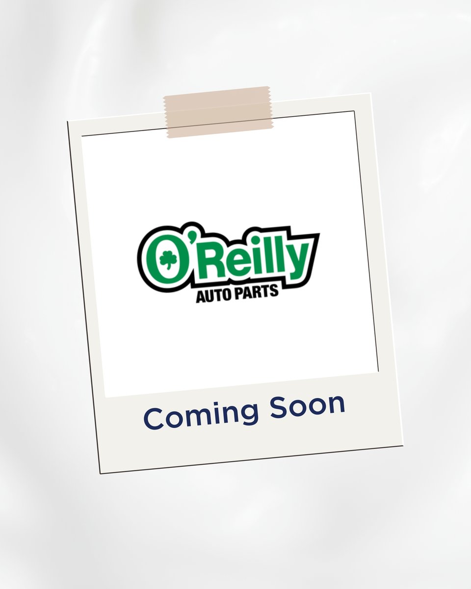 🚗🔧 Exciting news from Baker Square in Omaha, NE — O'Reilly Auto Parts is officially joining the tenant lineup! Their addition strengthens the center’s mix of national retailers and brings another high-quality, necessity-based option to the community.