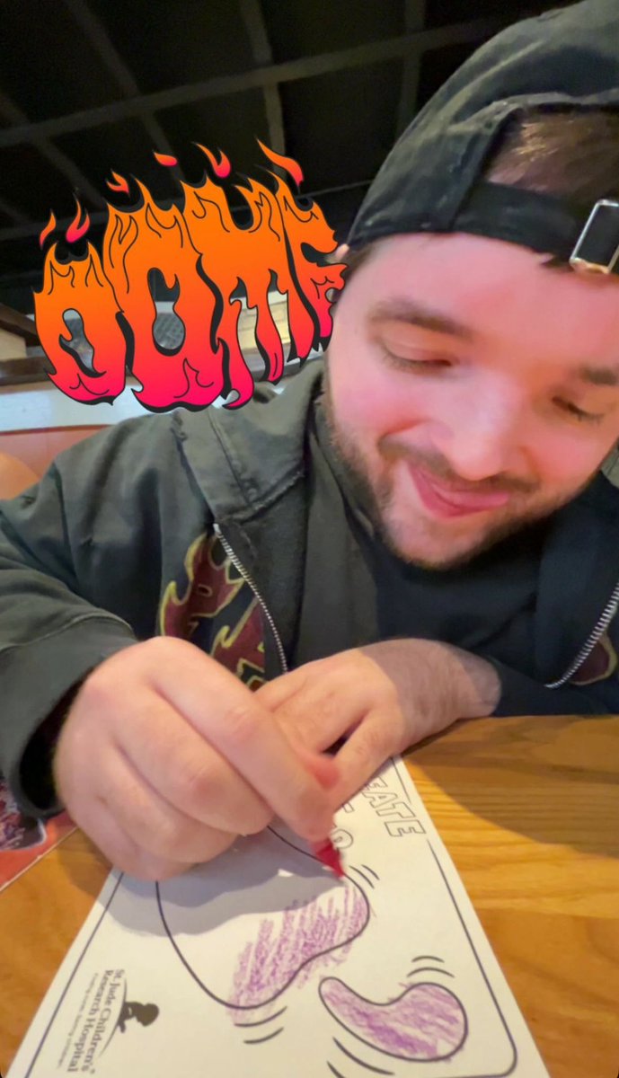 DailyTGCPodcast's tweet photo. Lil T is colouring🥹 https://t.co/PFOuCzAlbB