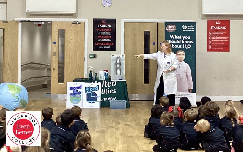 LC_EvenBetter's tweet photo. Our KS1 pupils had a visit from the Mad Science team at United Utilities. They thoroughly enjoyed learning about the water cycle and practical ways to save water at home. 💧👩‍🔬 @unitedutilities  @MadScienceNW https://t.co/tXThYq3OFr