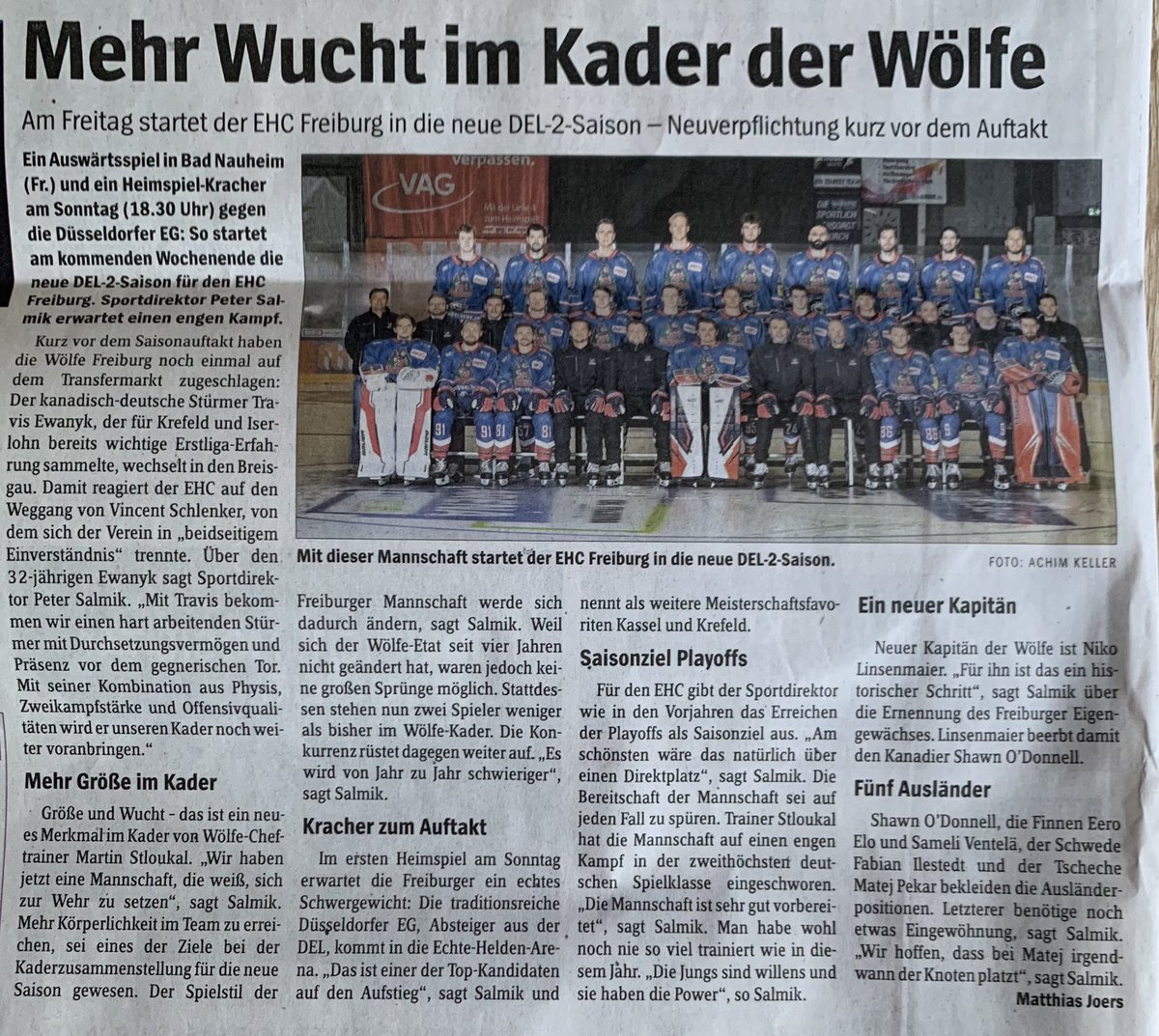 Freiburger Wochenbericht