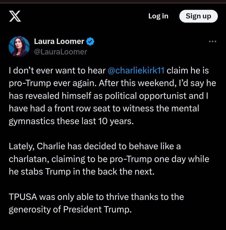 <a href="/LauraLoomer/">Laura Loomer</a> Why did you delete this?